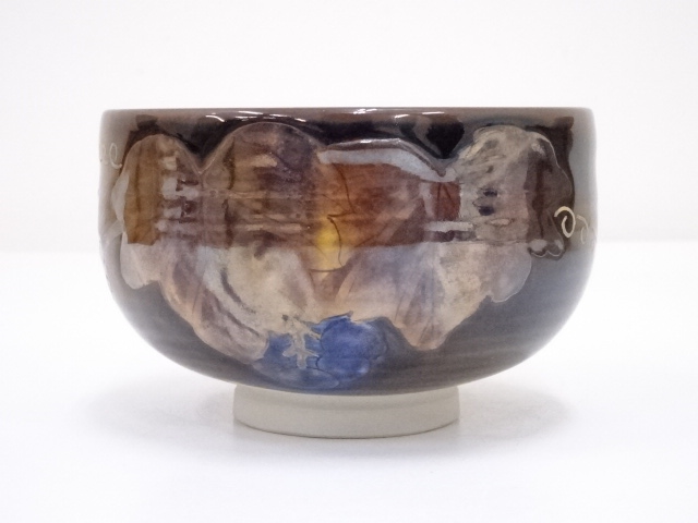 伝統工芸 工芸美術「九谷焼 煎茶道具 茶注 茶碗 色絵 金襴手 茶器セット 銘